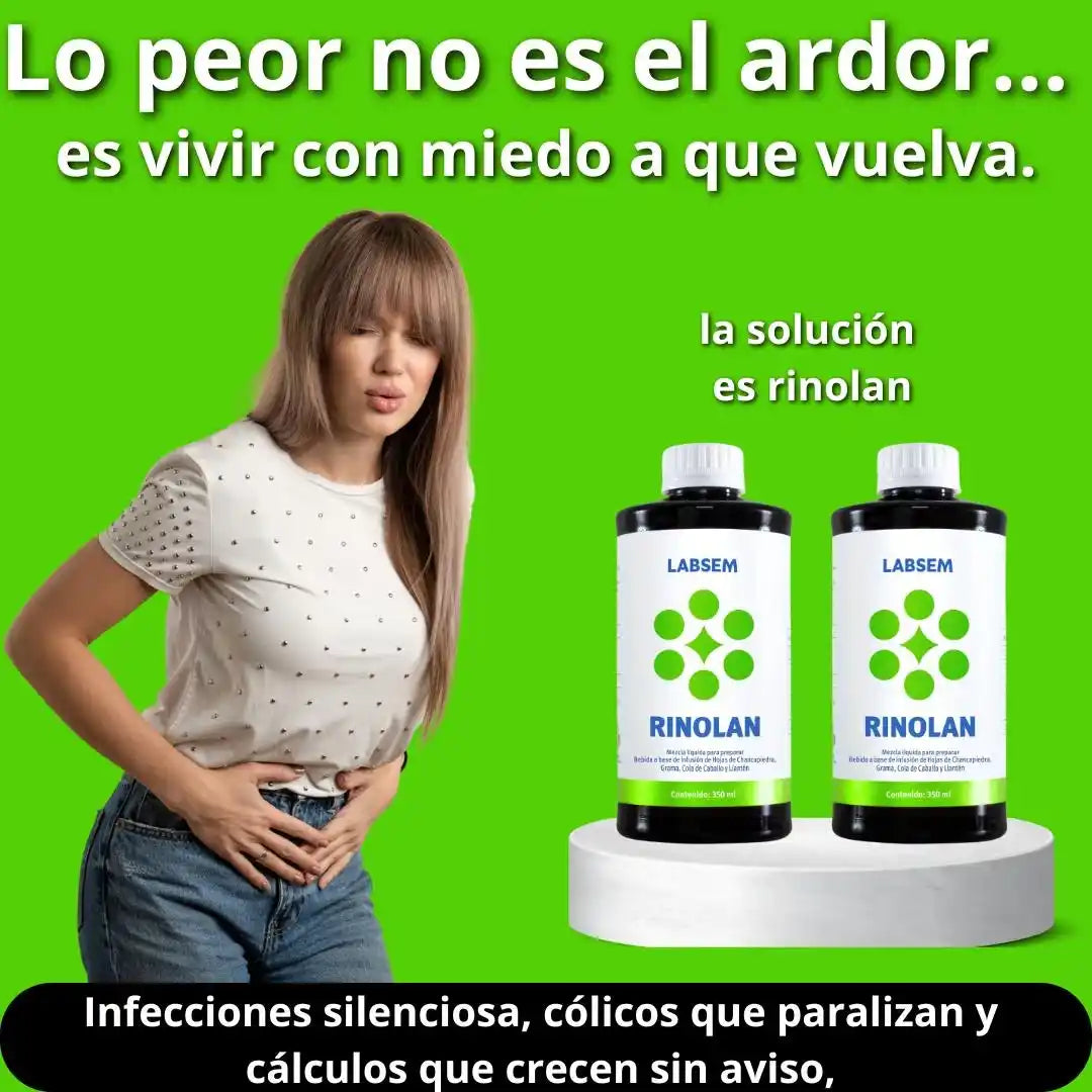 Rinolan™ Alivio de Infecciones y Cálculos