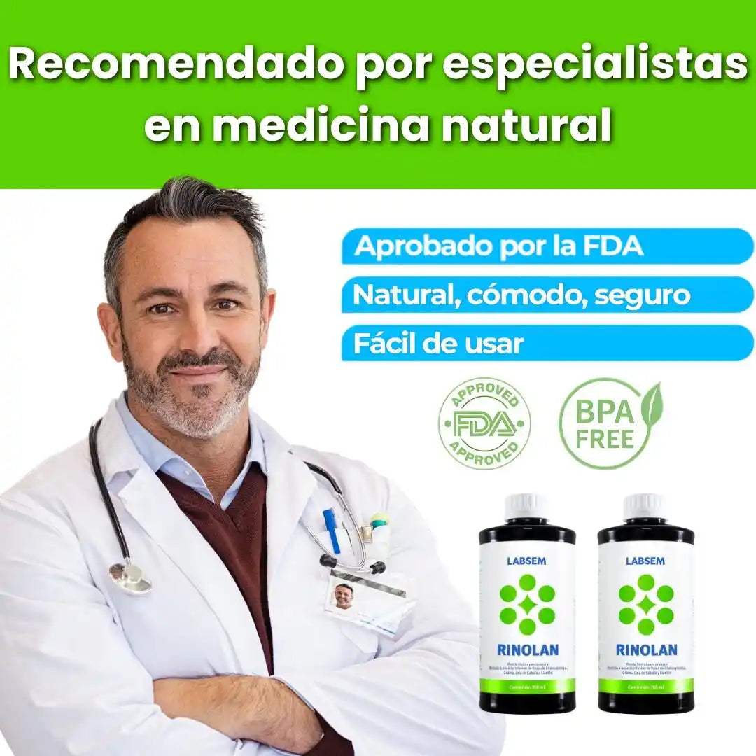 Rinolan™ Alivio de Infecciones y Cálculos